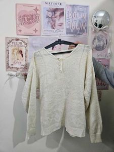 Elegant Knit Pullover Sweater