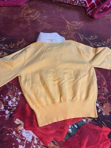 Cute Yellow Cardigan