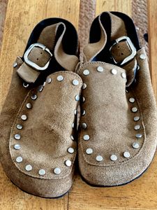 Zara suede Clogs size 36