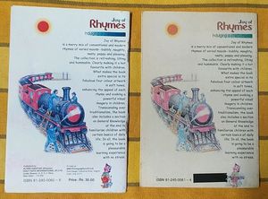 Combo Joy Of Rhymes Book One And Two