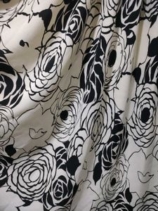Floral Pattern Midi Skirt