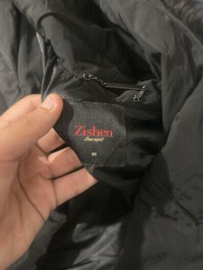 Fur Hooded Black Puffer Jacket