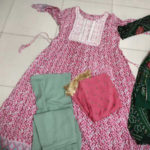 💖2 anarkali kurti set