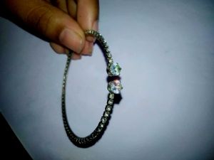 Sparkling Heart Bracelet