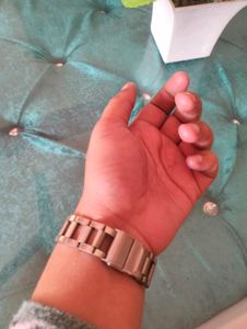 Silver-Tone Women&#39;s Watch