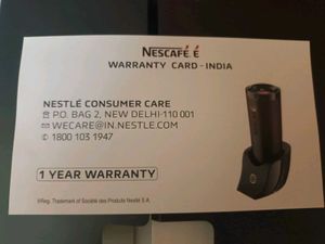Nescafe E-coffee machine