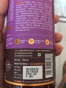 WOW Skin Science Pro Hair Growth Conditioner