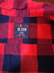 RED CASUAL WEAR FOR BABY BOYS