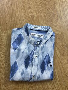 Boy&#39;s Patterned Casual Shirt