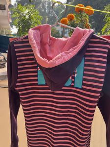 Striped Women&#39;s Hoodie