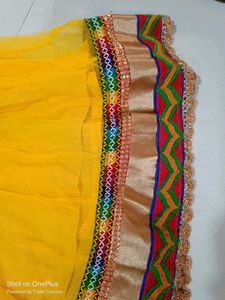 🟡 HALDY FUNCTION YELLOW BEAUTIFUL GOWN