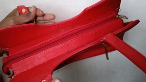 New Red Hand Bag
