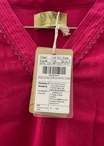 Solid Cotton Pink Kurta!🩷