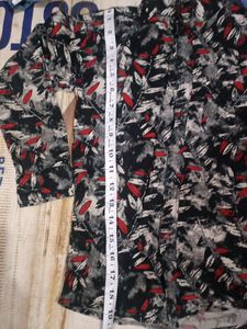 Camo Print Button-Down 4 Shirt