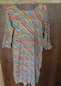 Striped Multicolor Kurta