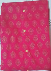 Trendy Rose Colour Kurti For Women