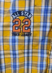 Boys Plaid Button Down Shirt