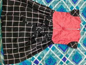 Cute Girls&#39; Cotton Bow Dress