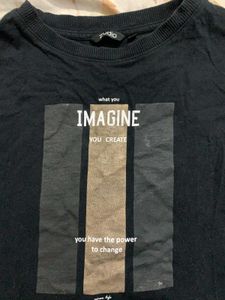 Black Graphic Tee