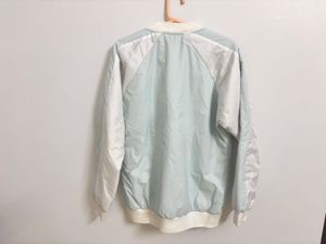 Light Blue Bomber Jacket.XXL.NOT WORN EVEN ONCE
