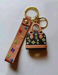 Designer Bag Keychain