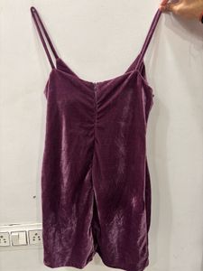 Velvet Mini Dress - Party Ready!