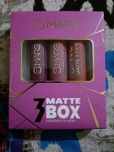 Mars Matte Lipstick Set