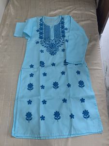 Authentic Lakhnawi Chikankari Kurti