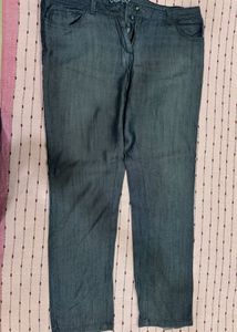 Dark Wash Soft Denim Pants