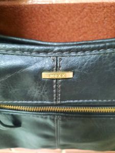Black Leather Shoulder Bag