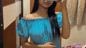 Vacation Light Blue Dress