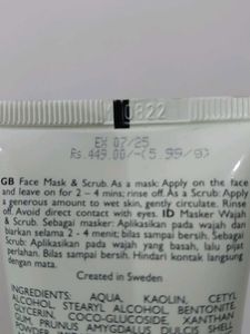Oriflame Love Nature 2-in-1 Mask &amp; Scrub