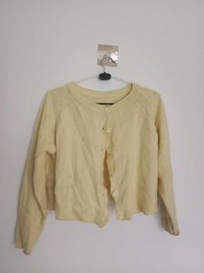 Cute Yellow Cardigan