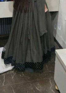 Party Wear Full Flare Gown Mother Daughter Duo