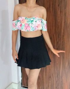 Very Cool Off Shoulder Top