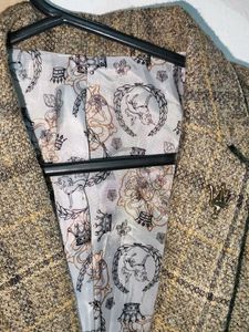 Vintage Plaid Blazer