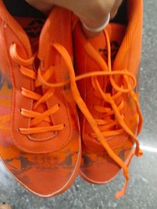 Orange Sport Shoes