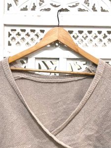Wrap Front Sweater B