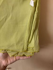 Max Lime Green Plain Dupatta
