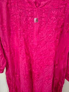Chikankari Kurta Palazzo Set