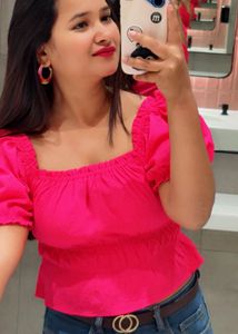 Pink top