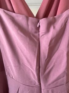 Elegant Pink Maxi Dress