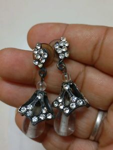 Black Colour Jhumkis