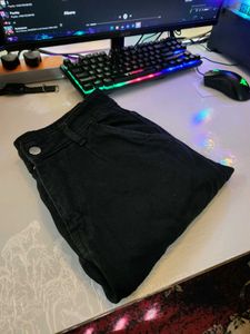 Black Straight Fit Jeans Not Used