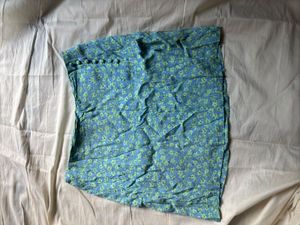 Floral Mini Skirt