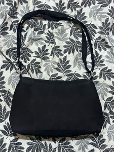 Black Nylon Shoulder Bag