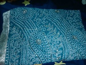 beautiful saree 🩵