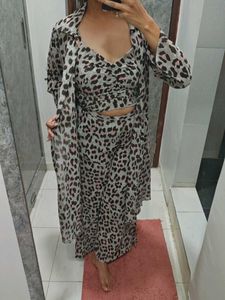 Leopard Print 3 Pc Set