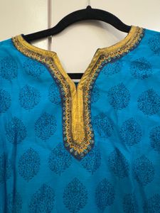 Elegant Blue Kurta