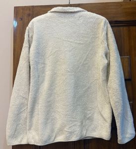 uniqlo Cozy Cream Fleece Zip-Up Jacket
